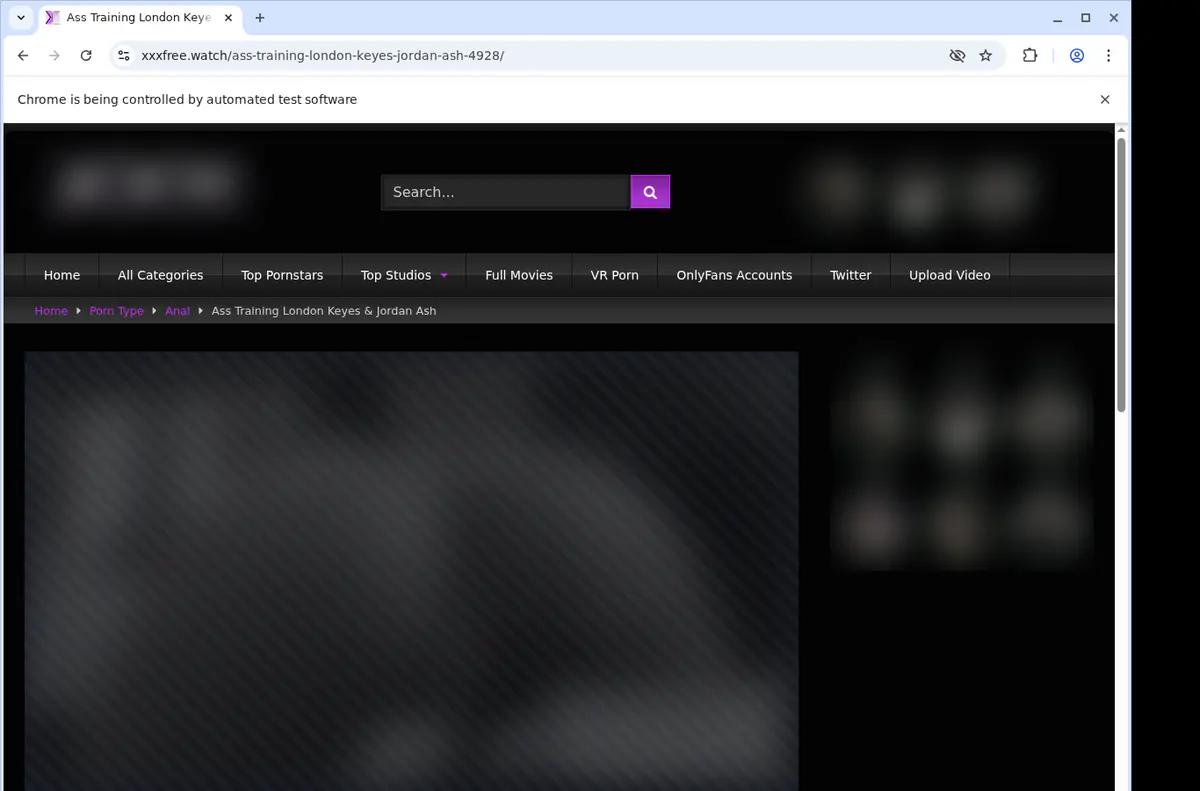 Watchxxxfree Video Downloader browser extension screenshot 2